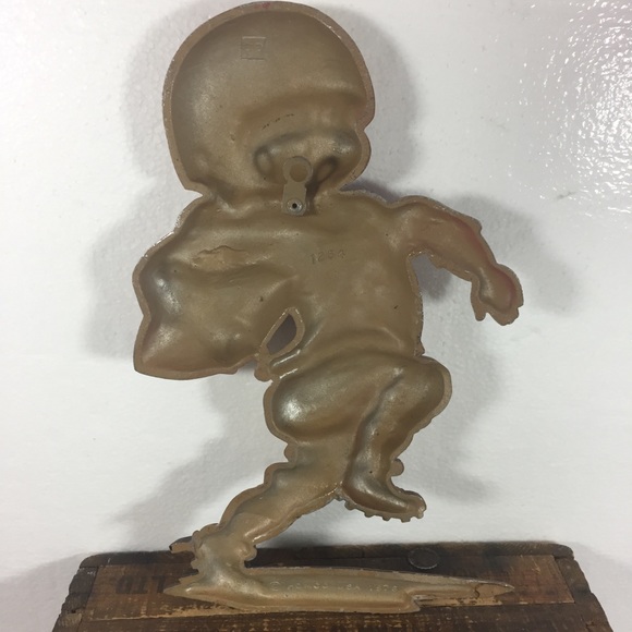 Homco Metal Football Player Wall plaque kids boys room vintage Decor - Picture 3 of 8